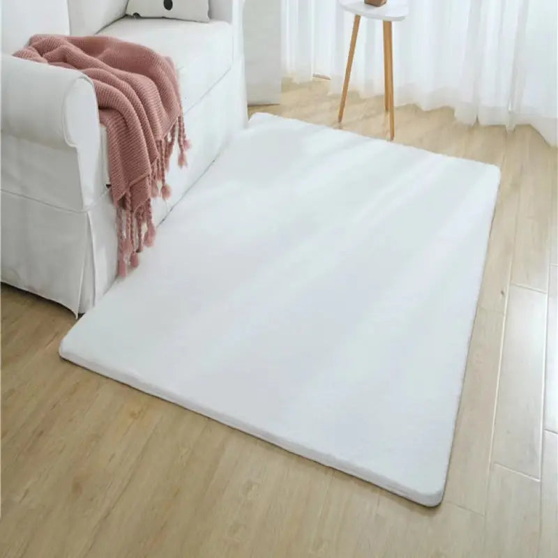 Alfombra de piel sintética para dormitorio y salón (1 pieza)