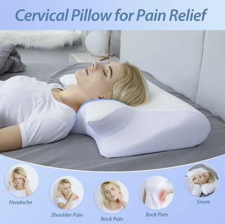 Almohada Cervical de Espuma con Memoria